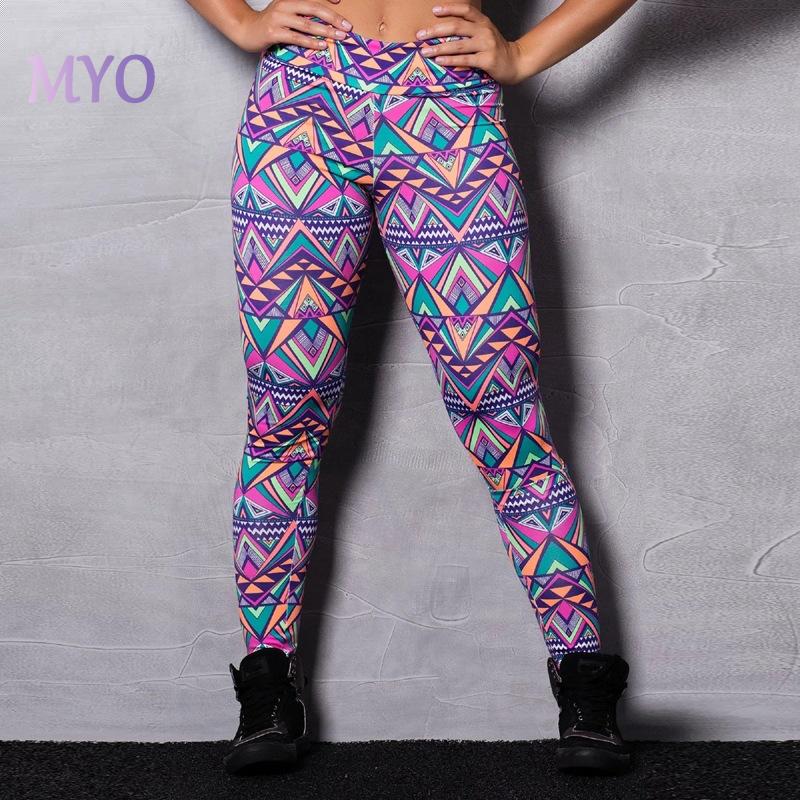 Buy Slim Push Up Yoga Pants Colorful 
