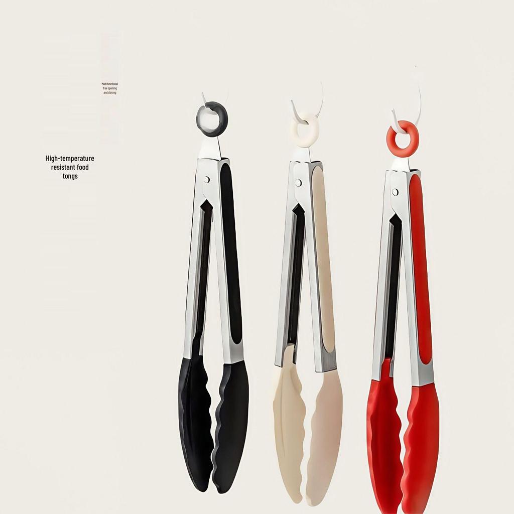 High-Temperature Resistant Silicone Kitchen Food Clip