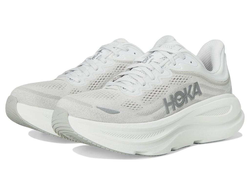 Hoka One One Bondi 9 Wide Women's Stardust/Silver/Size 26.0cm