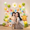Ins Wind Children'S Birthday Scene Arrangement Decoration Boy Girl Balloon Family Simple Party Ceremony