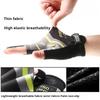 Fishing Gloves, Fishing Routes, Sun Protection, Anti Slip, Ice Silk Breathable Thin Gloves