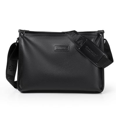 Stylish One-shoulder Crossbody Bag Horizontal Briefcase Men's Computer Bag Business Bag Backpack