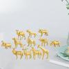 Animal Figures Model Deer Giraffe Eduactional Playset Toy Desktop Ornament Boys Girls Toddler Party