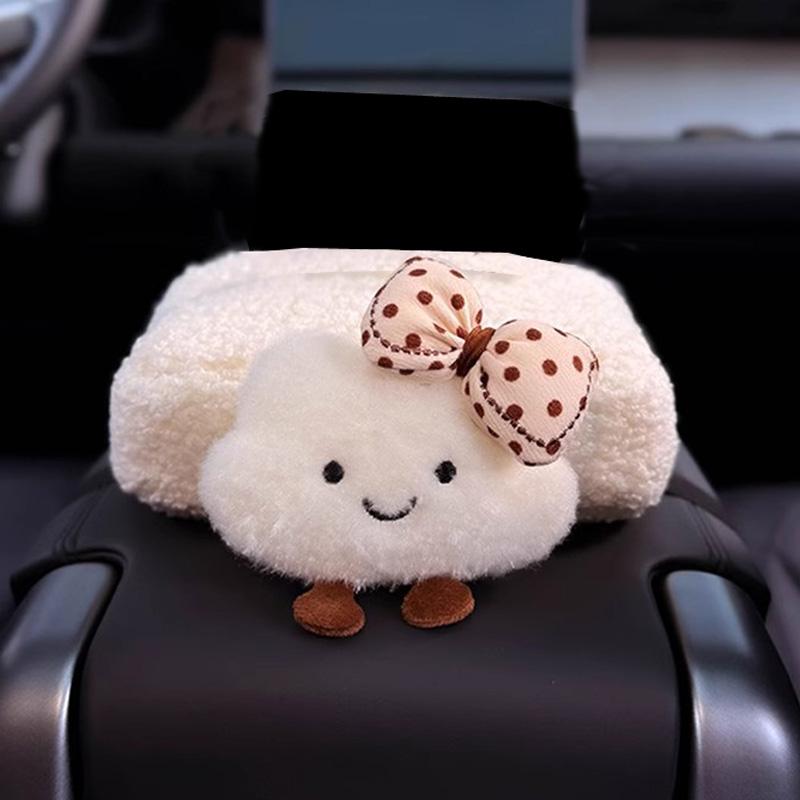 

Милая мультяшная шляпа облако автомобильная коробка для салфеток для подлокотника держатель для бумаги авто подвесная сумка для салфеток для заднего сиденья подголовник органайзер для хранения