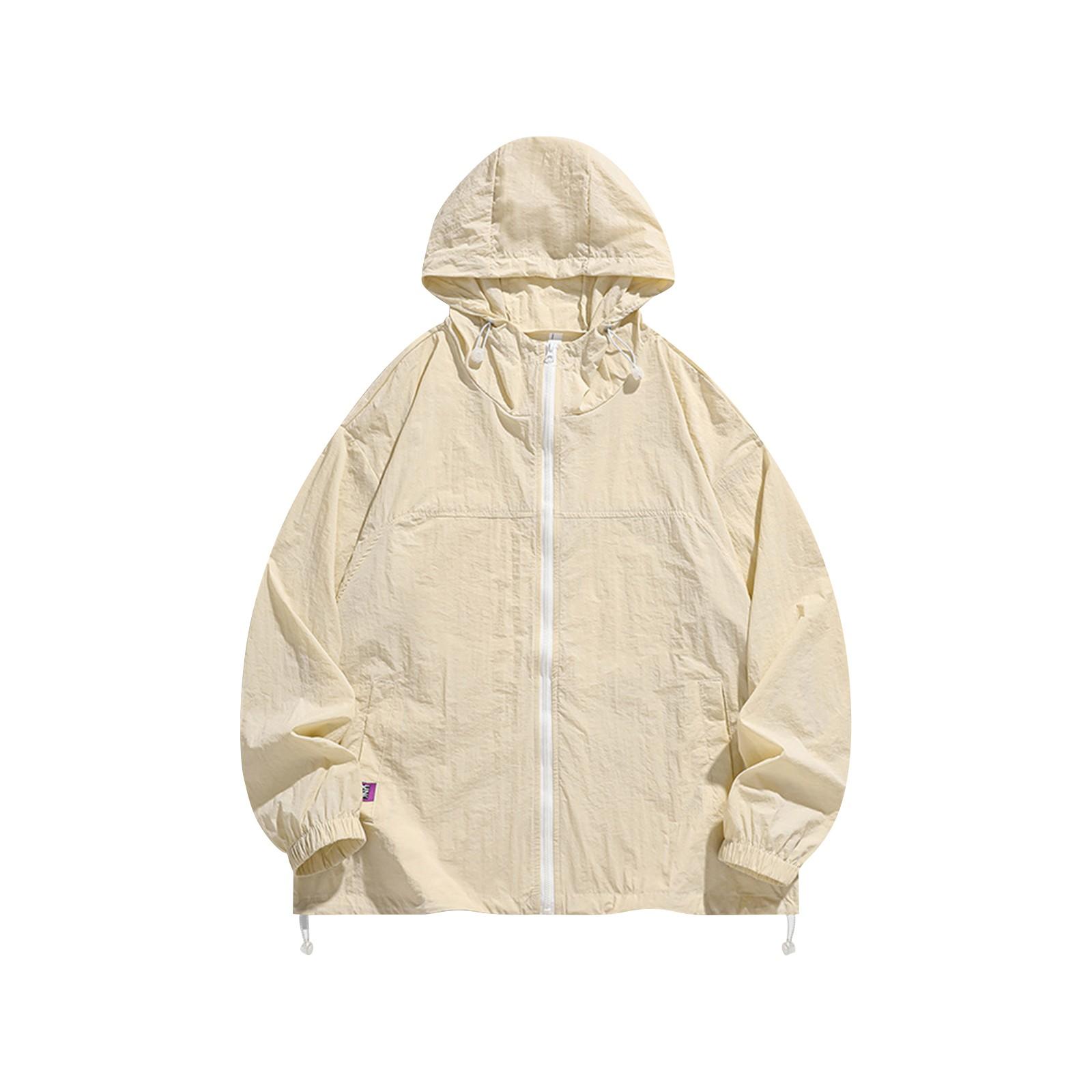 

Мужская и женская одежда от солнца, та же летняя спортивная одежда для активного отдыха, легкая дышащая, защищающая от ультрафиолета, солнцезащитная одежда для кожи L бежевый