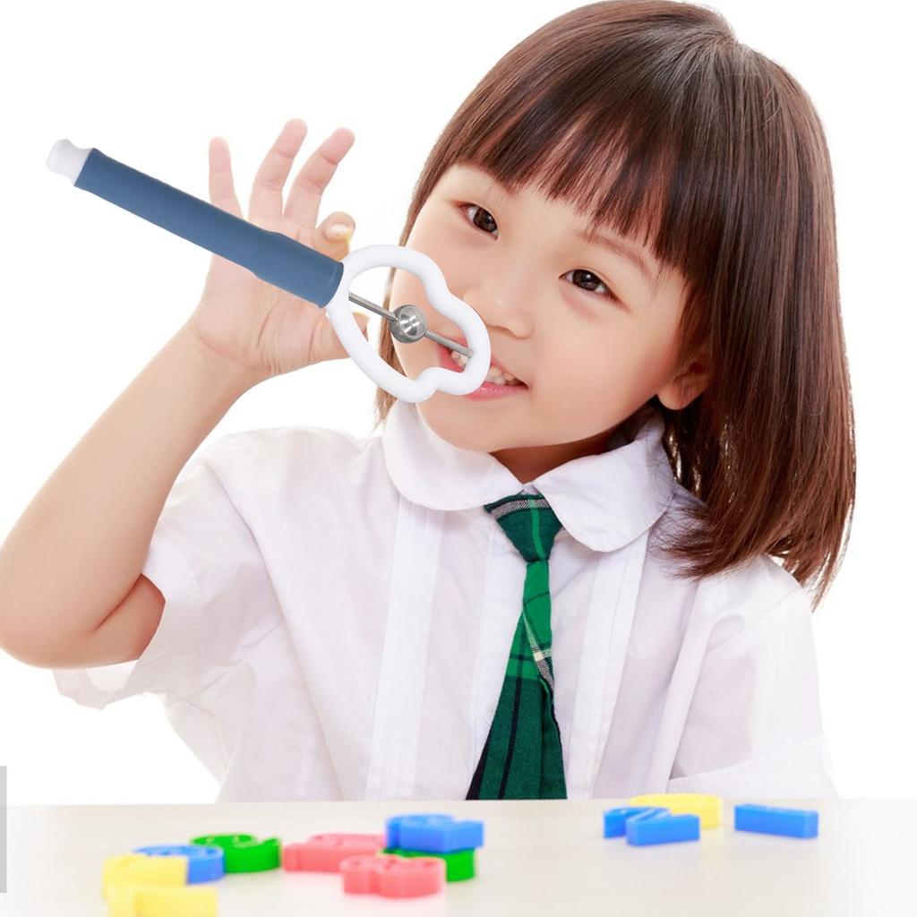Kürbisförmiger Zungenspitzen-Übungsgerät Professionelles Mundmuskel-Kraft-Zungentrainingstool für Kinder