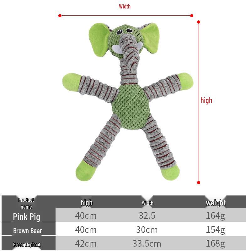 Durable Corn Kernel Plush Toy for Cats and Dogs