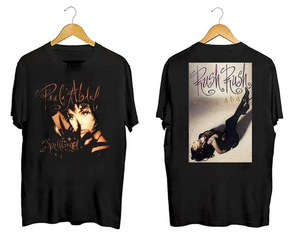 Paula Abdul Spellbound Album Cotton Short Sleeve TShirt All Size QX579 Unisex T-Shirt XXXL