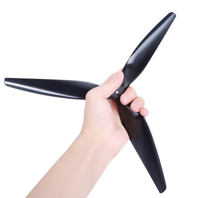 1 Piece Rc Fpv Drone Accessories For Hqprop 10X5X3 9X5X3 10Inch 9Inch 3 Blades Black Carbon Reinforced Nylon Propeller