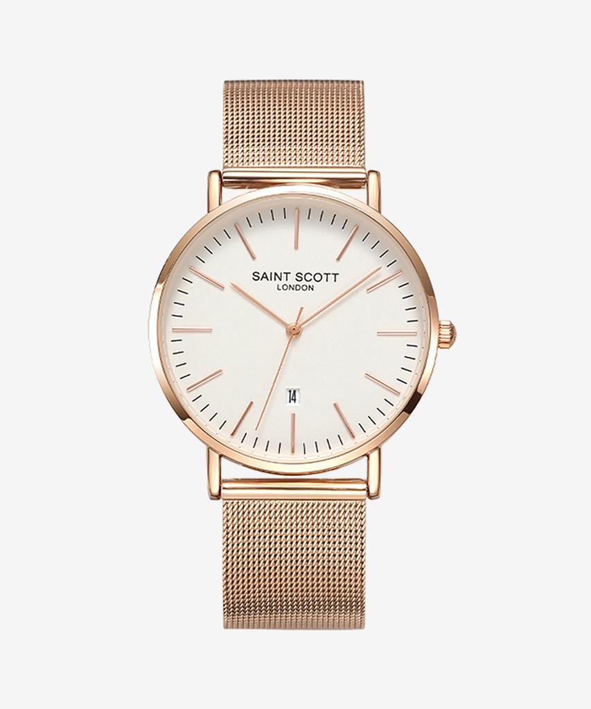 Seinteuseukoteuleondeon Juventus Date Mesh Watch + Choose 1 Of 2 Nato Bands / St5113M-Rsr