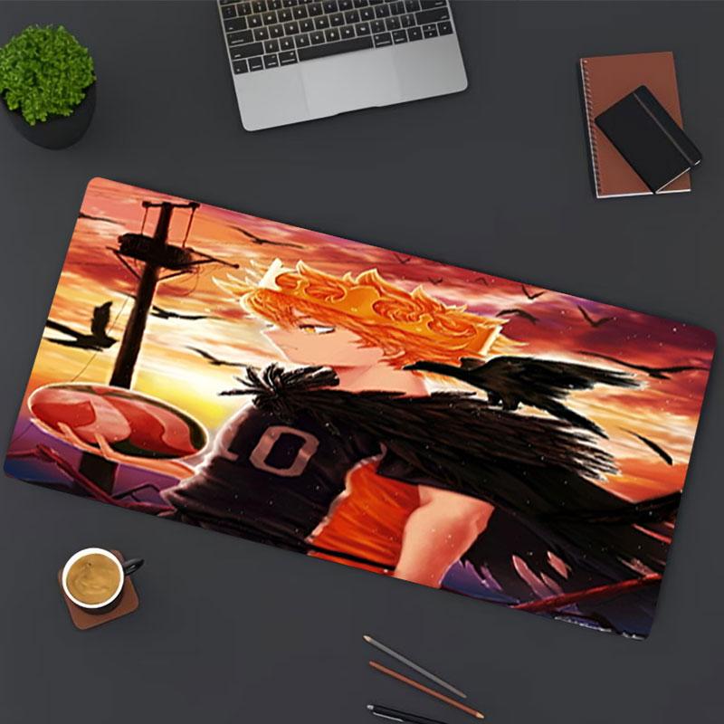 Podkładka pod mysz z nadrukiem Haikyu, do klawiatury, laptopa, PC, do biura, domu, dekoracja biurka, idealny prezent urodzinowy dla graczy