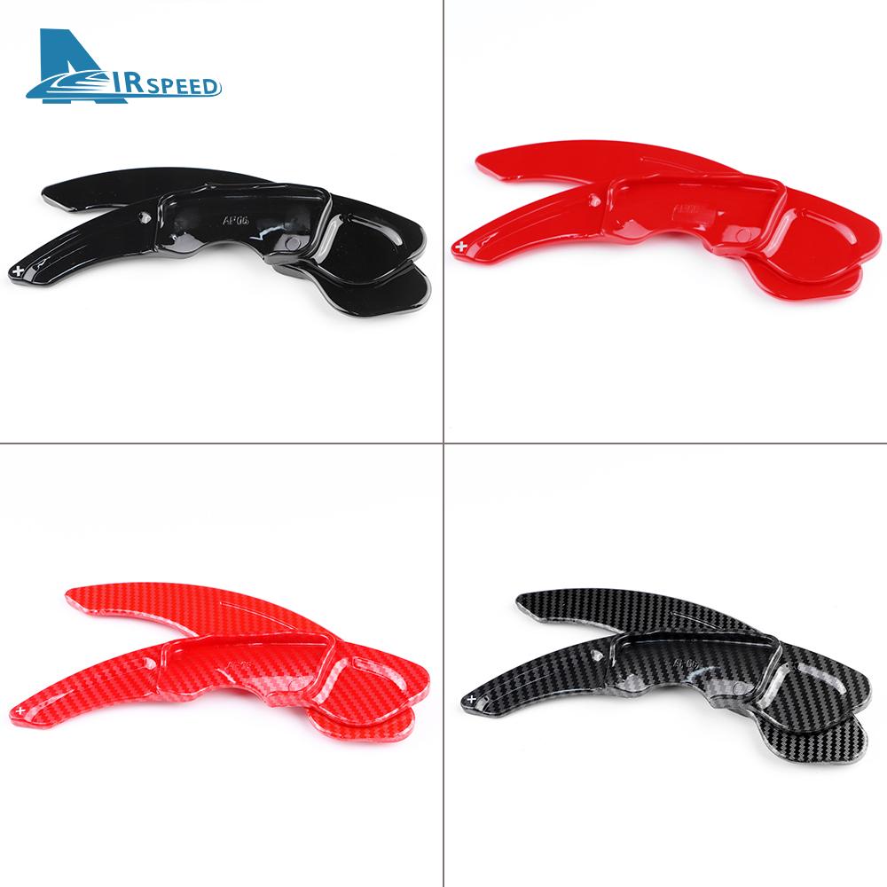 For Lexus IS 2013-2017 NX 2014-2017 RC 2014-2016 Carbon Fiber Abs Car Steering Wheel Paddle Shifter Cover Trim Accessories