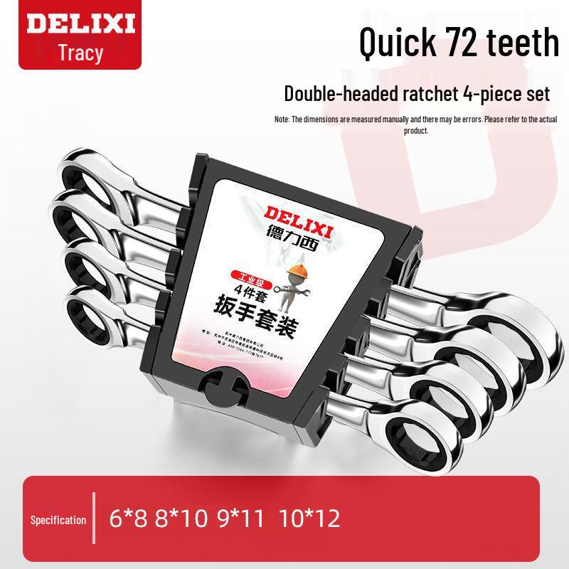 Obousměrná ráčna Sadu oboustranných klíčů - Rychlé šetření práce, Otevřený a Očkový konec, Nářadí pro autoopravy.