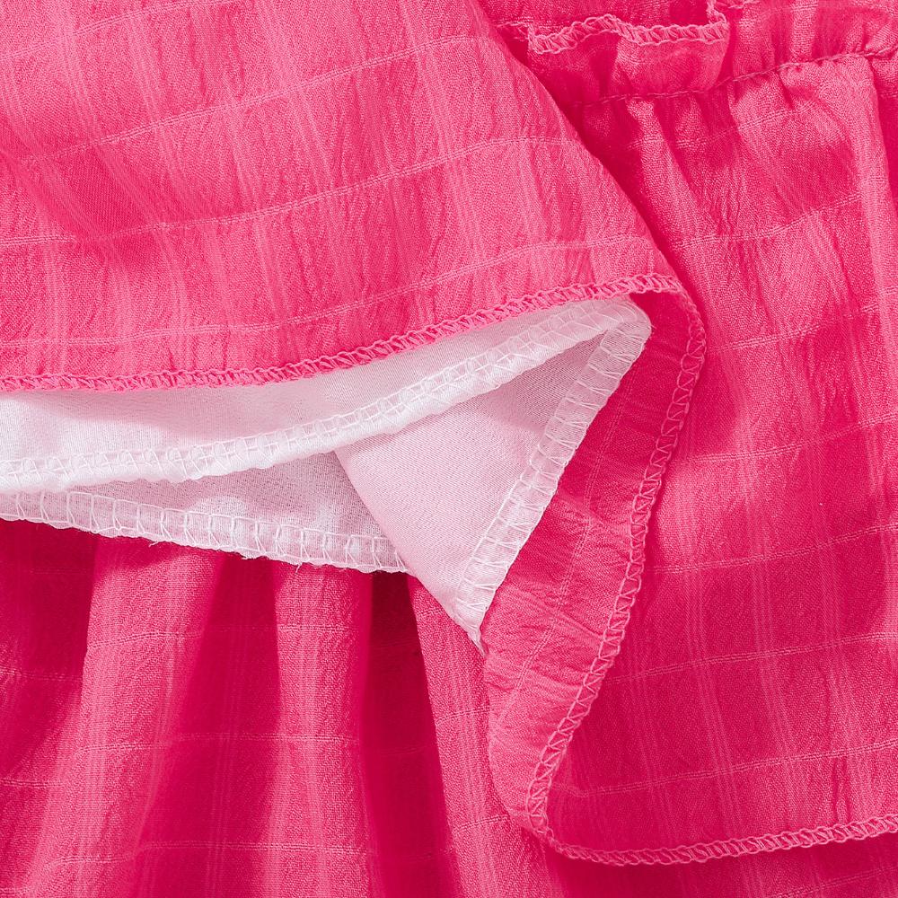 Girls' Dress Summer Off-shoulder Solid Color Children Princess Dress Girl Suspender Dresses for 2-8 Years Old