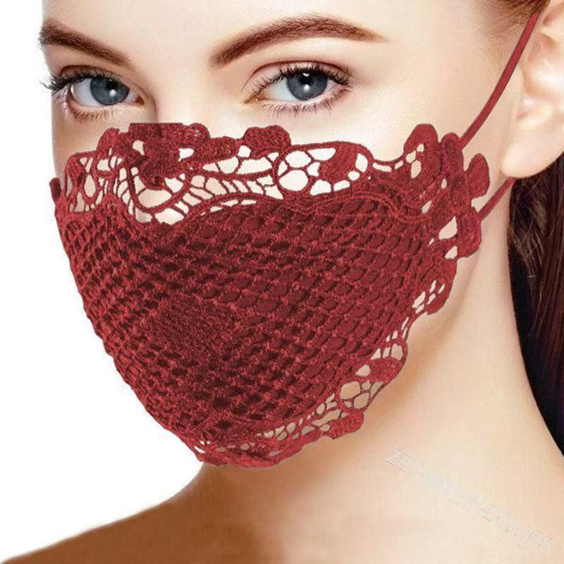Drip Coffee Bag Style Water-Soluble Sun Protection Dustproof Matte Lace Mask