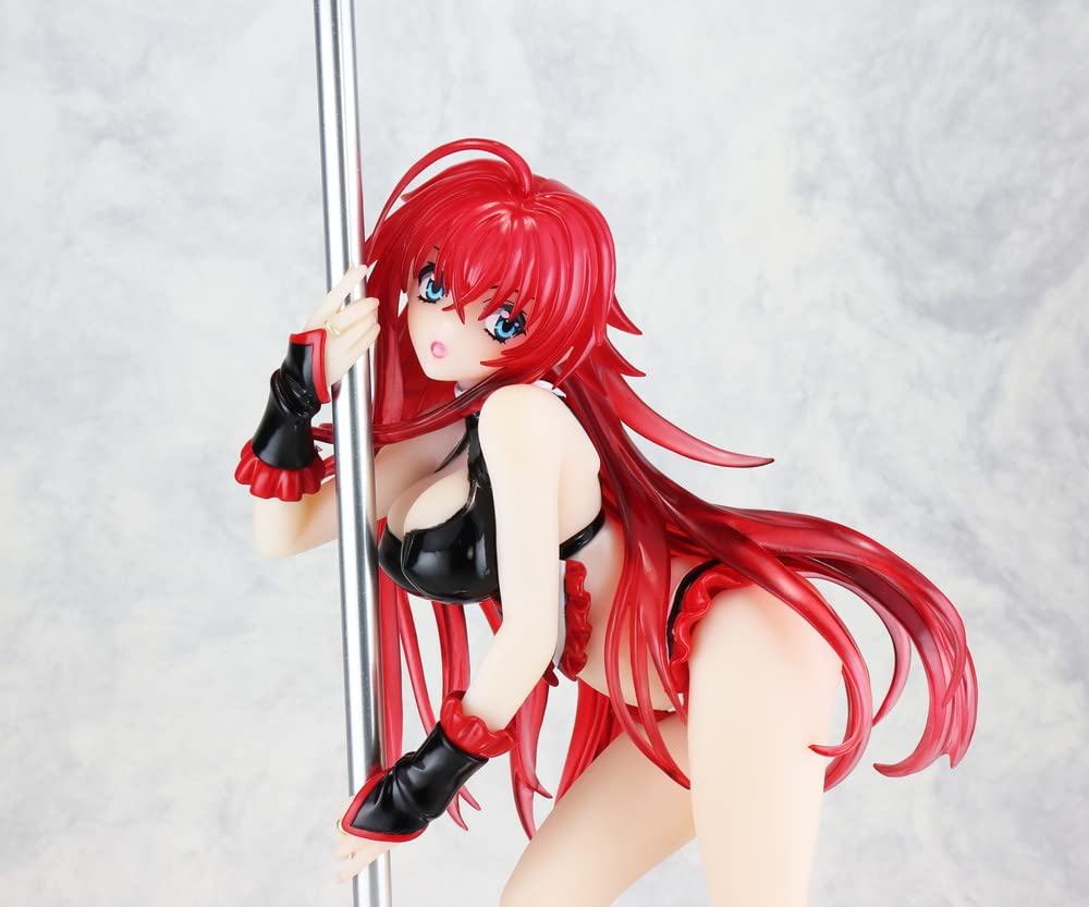 Kaitendo High School DxD Rias Gremory Pole Dance stupnice PVC lakovaná hotová figurka ver. ~Černá barva~ 1/7
