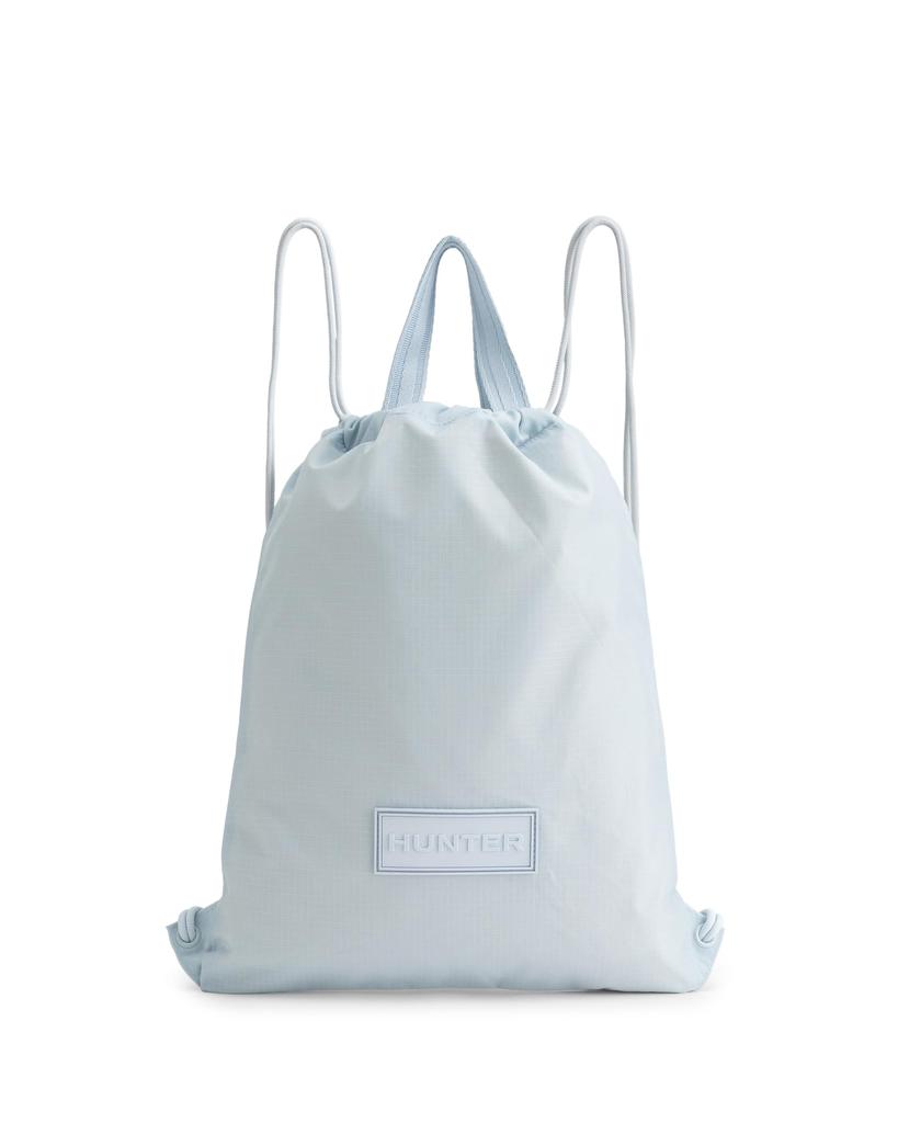 Hunter Travel Drawstring Backpack Festive Medium Tote, Sky,