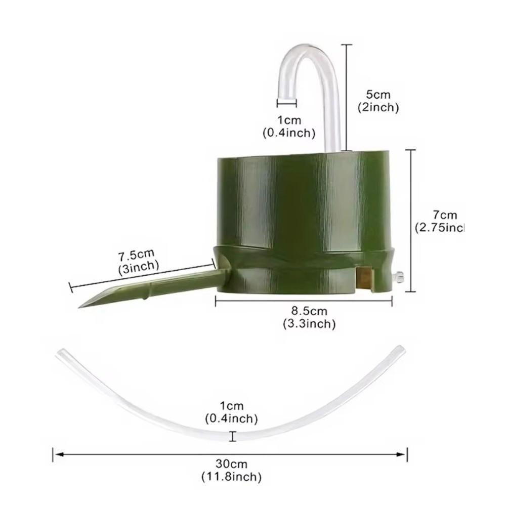Durable Plastic Aquarium Filter Box Round Bamboo Fish Tank Air Pump Internal Filter 3 In 1 Fish Tank Filter