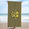 Ankara Gücü Print Beach Towel, Large Soft Quick Dry Towel for Beach Camping Swimming
