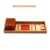 Montessori Math Teaching Aids: Decimal Place Value Game for Ages 3-6