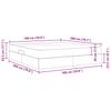 Storage Bed with Mattress Pink 180 X 200 Cm Velvet