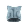 Oversized Knit Hat with Ear Lovely Colorful Skiing Hat Pullover Ear Cartoon Photo Props Outdoor Head Wrap for Halloween