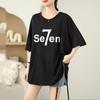 Short Sleeve Oversized Vintage Casual Loose T Shirt Tops Women Summer T-shirt