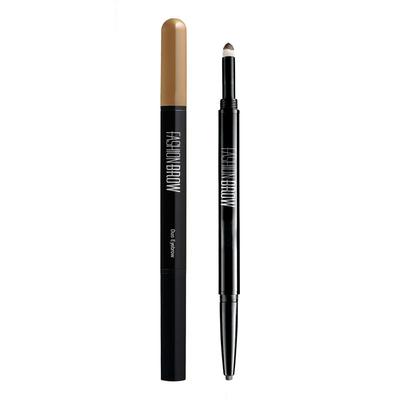 Maybelline Eyebrow Fashion Brow Slim Soft Light Brown with Yellowish Waterproof & BR-4, Tones,