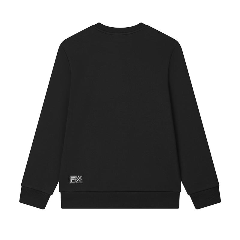 New FILA Sweatshirt Men's Jet Black F11M518202FBK