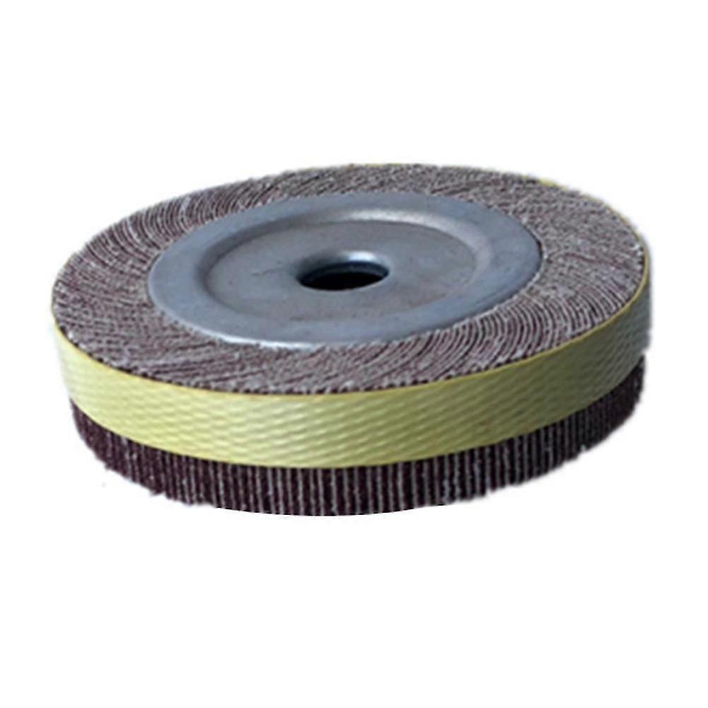 150x25mm Abrasive Flap Wheel Sanding Disc Cloth Mop Wheel for Metal Wood Polishing Grinding
