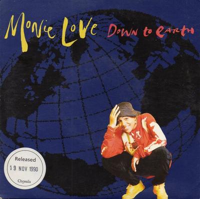 7-Zoll-Schallplatte MONIE LOVE - Down To Earth COOLDJ222 Cooltempo 1990 UK Rap & Hip-Hop/R&B Gebraucht