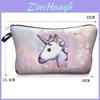 Adorable Unicorn Make Up Bag Emoji Cosmetic Travel Case Ideal For Girls And Ladies
