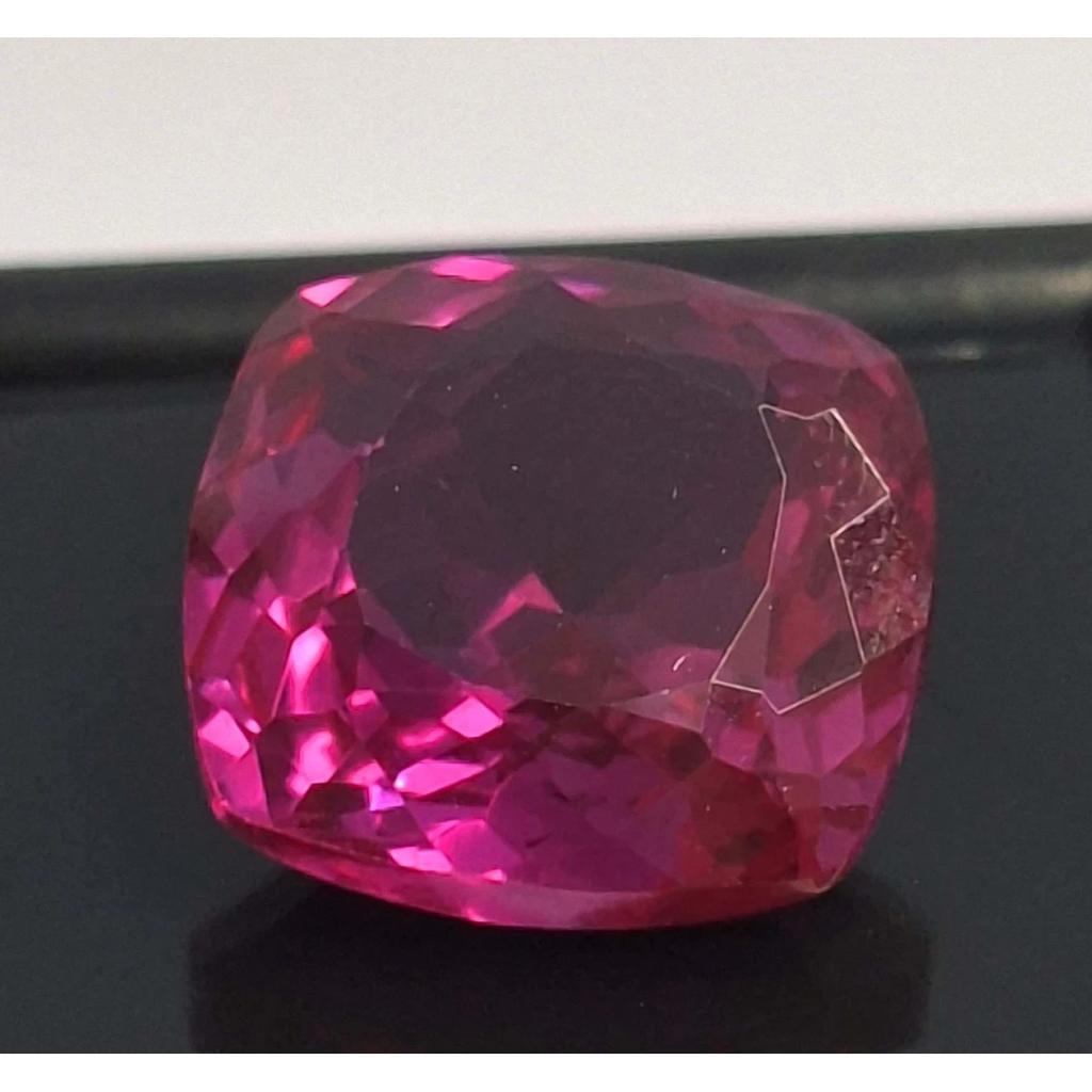 9-11 Ct Natural Pink Ruby Burma Cushion Cut Beautiful Certified Loose Gemstone