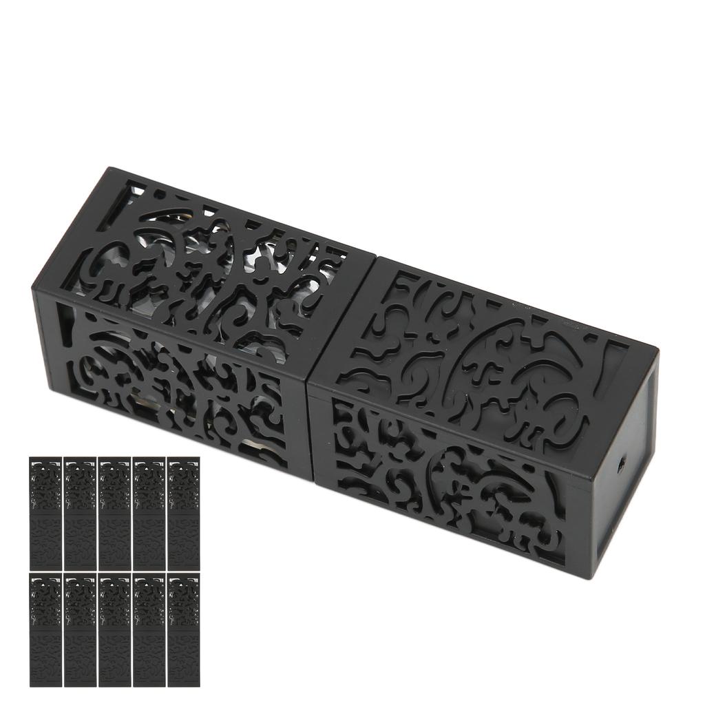 10Pcs Lipstick Tubes DIY Multi Purpose Portable Compact Hollow Design Lip Balm Tubes For Body Cream Solidity Perfume