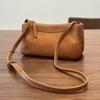 Solid Color Soft Cowhide Shoulder Crossbody Bag Versatile Casual Genuine Leather Women's Bag