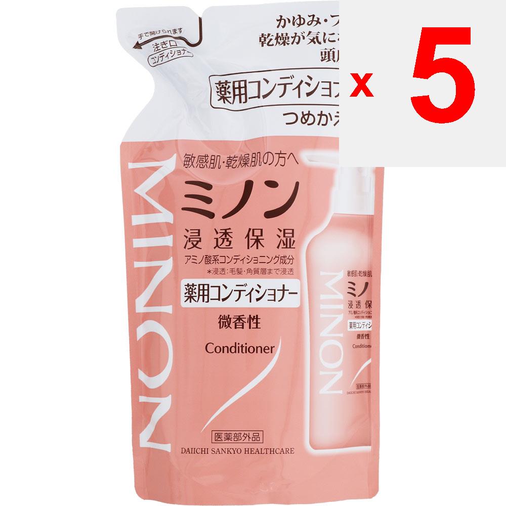 Daiichi Sankyo Healthcare Minon Medicated Conditioner 380ml (Quasi Drug) Other (check Locks, Tongue Cleaners, Etc.) After Washing Hair, Take an Approp