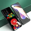 Game Super M-Mario Black Silicone Phone Case For Xiaomi Mi 9 SE 8 10T 11 12 13 Lite 9T 11T 12S 12T 13T 14 Pro 5G NE 11i 12X