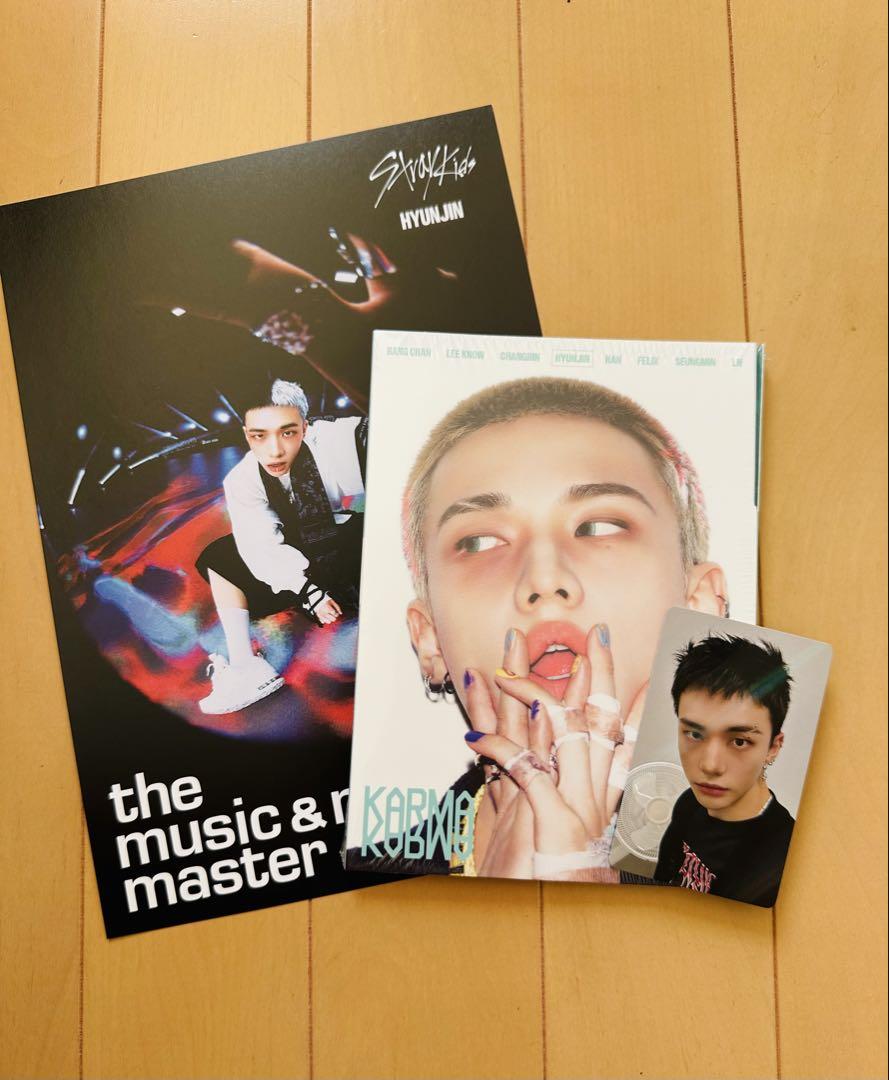 

[USED] Straykids KARMA Accordion CD with Trading Card - Hyunjin