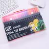 "Multi-Color Double-Headed Watercolor Pen Set for Students, Comics, and Drawing"