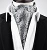 Men's Neckerchief, Business Formal Scarf, Fashionable British Polyester Silk