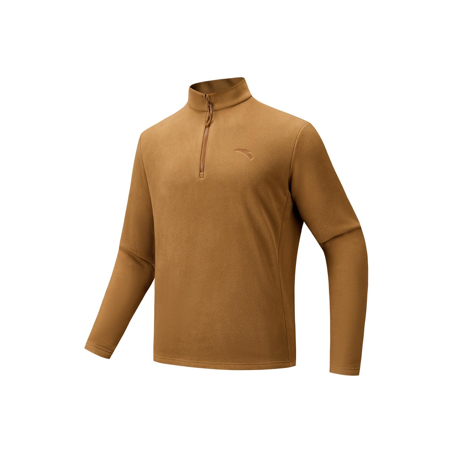 

Anta Пуловер серии Outdoor со стойкой, однотонный, удобный, универсальный, теплый, повседневный, простой вязаный свитер, унисекс, 972616401-2 XL