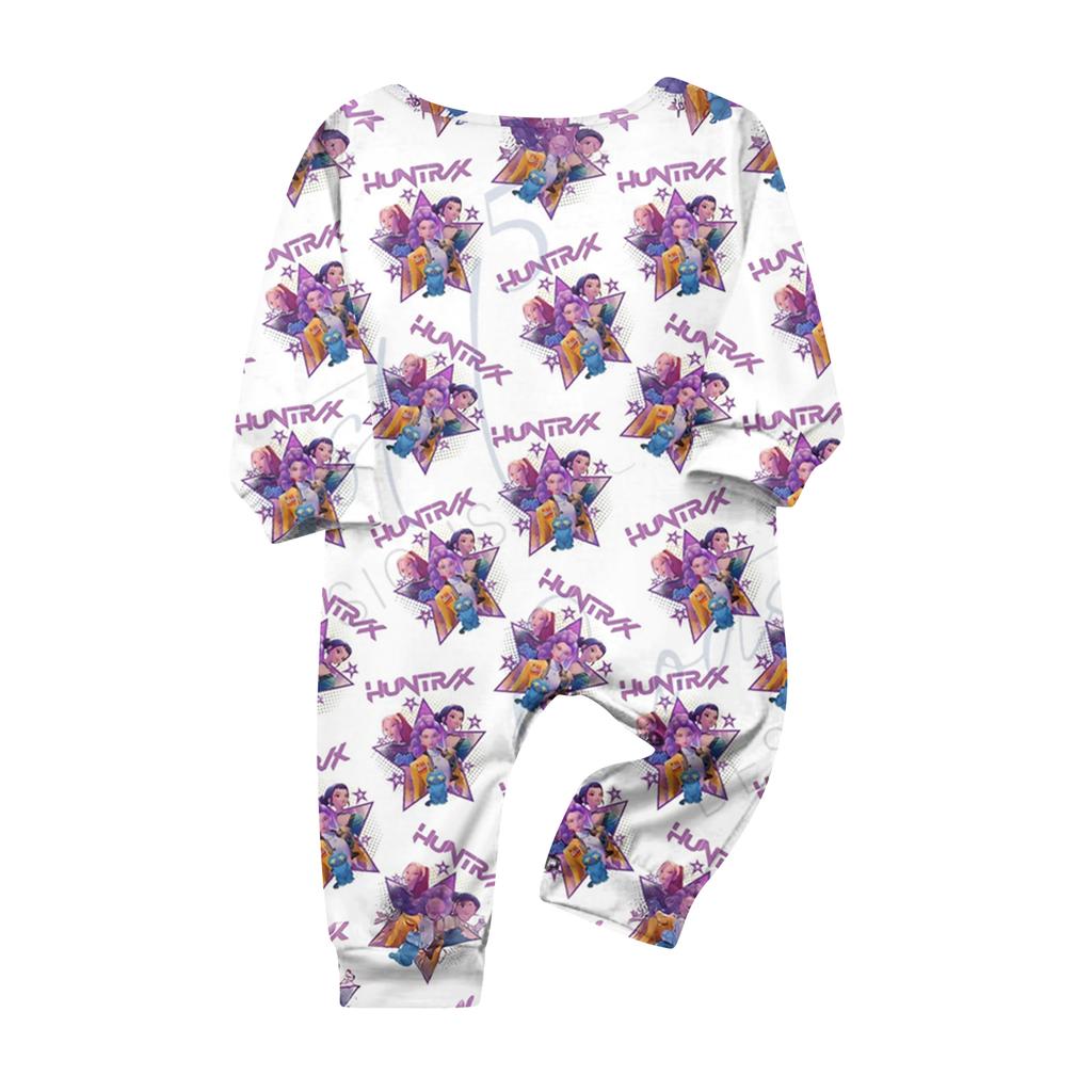 Prints Family Matching Long Sleeve Tops+Pants Set Family Matching Sets