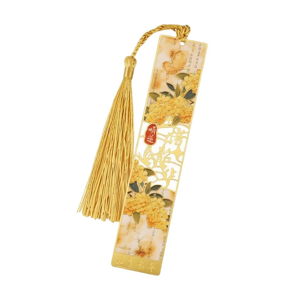 Wisiorek Dekoracyjny Metalowa Zakładka do Książek Zwisający Wisiorek Zakładki z Obrazami Olejnymi Artykuły Szkolne i Biurowe