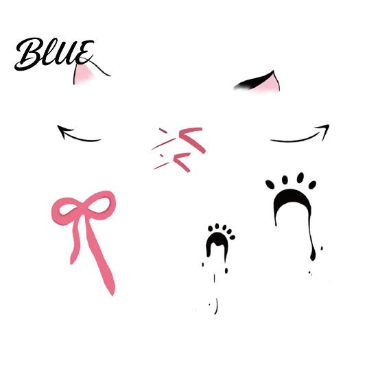 Waterproof Horror Makeup Decals Halloween Face Tattoo Stickers Scary for Party Easy Apply Patch Temporary Wound Scar Body Art Kids Adults Sensitive