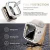 20pcs Double Row Diamond Cover For Apple Watch 8 7 6 9 10 iWatch Series 8 Ultra Protective Case 49mm 45mm 41mm 44mm 42/46mm