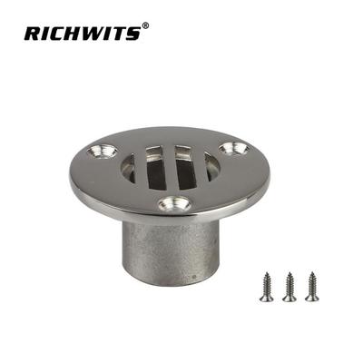 316 Stainless Steel Marine Deck Water Drain Inlet Outlet Yacht Hardware Accessories