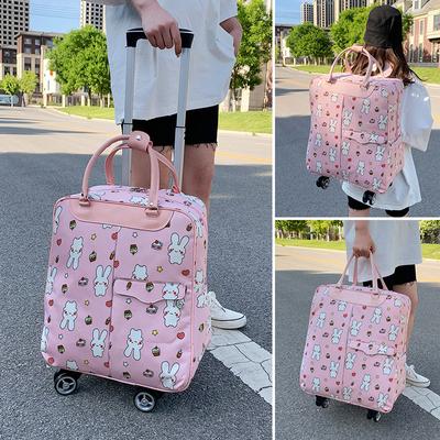 Borsa trolley a doppia spalla Borsa da viaggio per brevi distanze Borsa da viaggio leggera per imbarco impermeabile di grande capacità