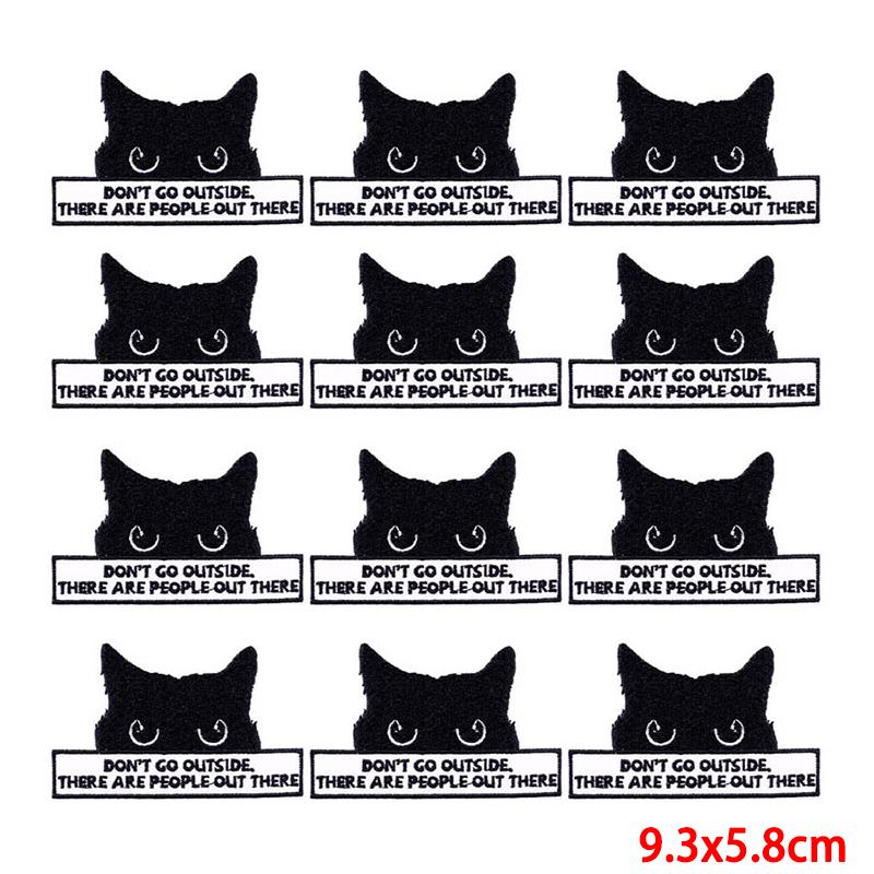 10 Pcs/lot Wholesale Embroidery Patch Iron On Patches For Clothing Patches On Clothes Jackets Decor Applique Sew Supplies