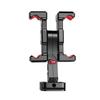Portable Phone Tripod Mount Metal Phone Mount for Tripod with Dual Phone Holder Cold Shoe Mounts