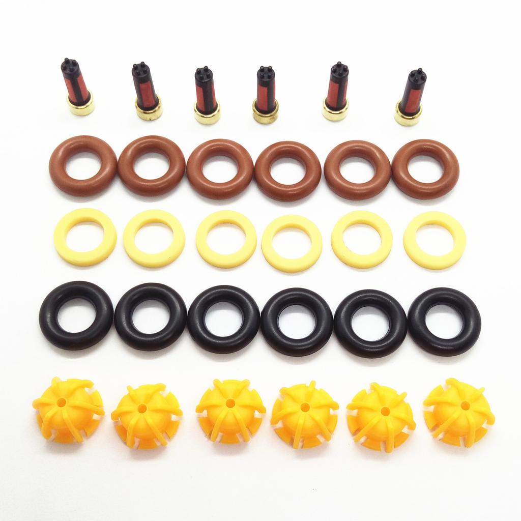 6 seturi Kit de Reparare Injector de Combustibil Pentru BMW E30 325I M60 V8 Injectare cu Supapă Pintle 0280150415 0280150778 13641466396 13641734776